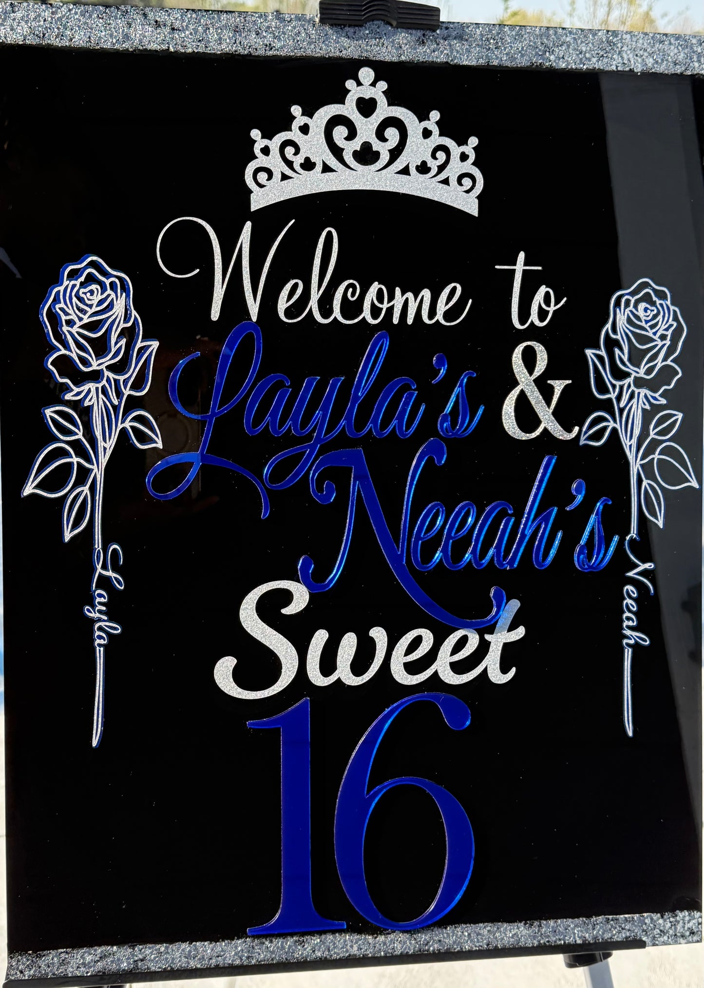 Acrylic Welcome Sign