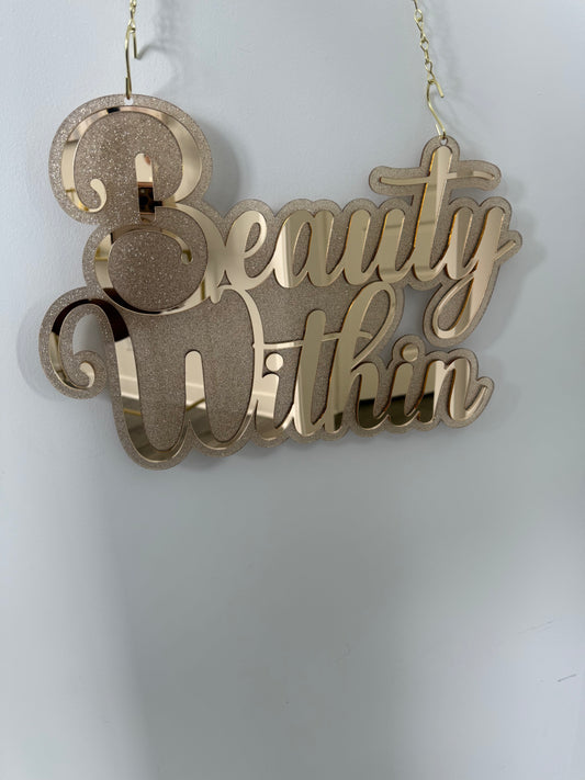 Custom Acrylic Backdrop Sign