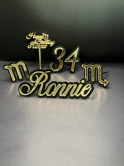 Custom Cupcake Topper Bundle