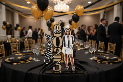 Custom Graduation Photo Centerpiece