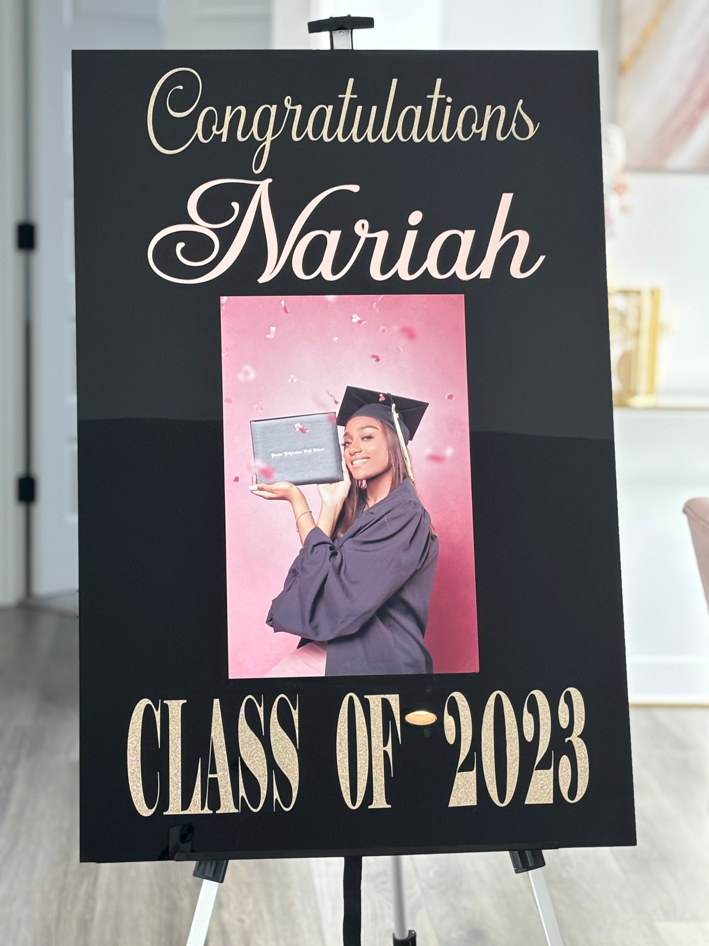 Acrylic Welcome Sign