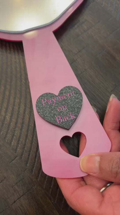 Personalized Beauty Artist Mirror with Tap to Pay